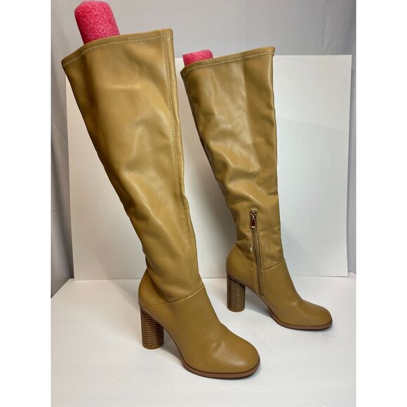 Franco Sarto Tall Block Heel Boots - Size 5.5 - Picture 1 of 9